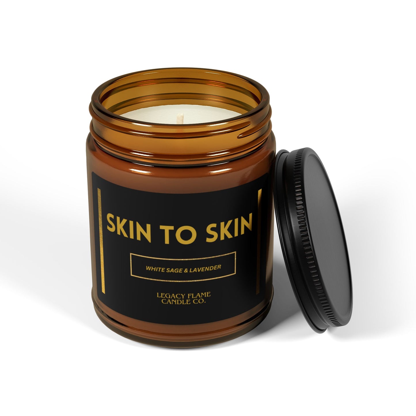 Soy Candle - Skin to Skin White Sage & Lavender Scented